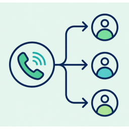 Call Routing Service Icon